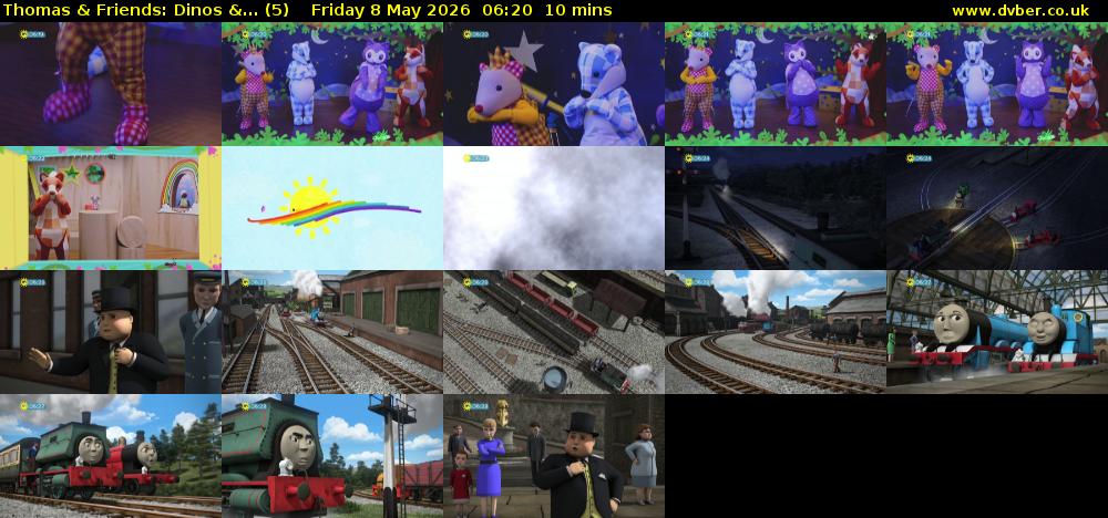 Thomas & Friends: Dinos &... (5) Friday 8 May 2026 06:20 - 06:30