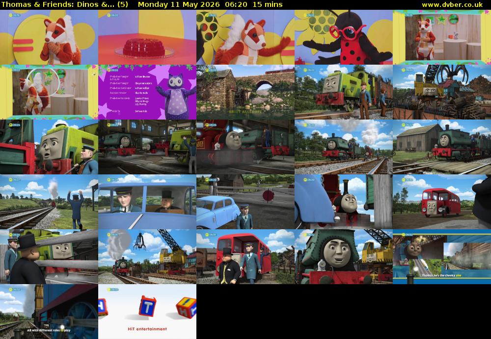 Thomas & Friends: Dinos &... (5) Monday 11 May 2026 06:20 - 06:35