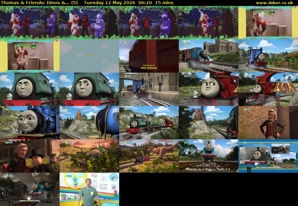 Thomas & Friends: Dinos &... (5) Tuesday 12 May 2026 06:20 - 06:35