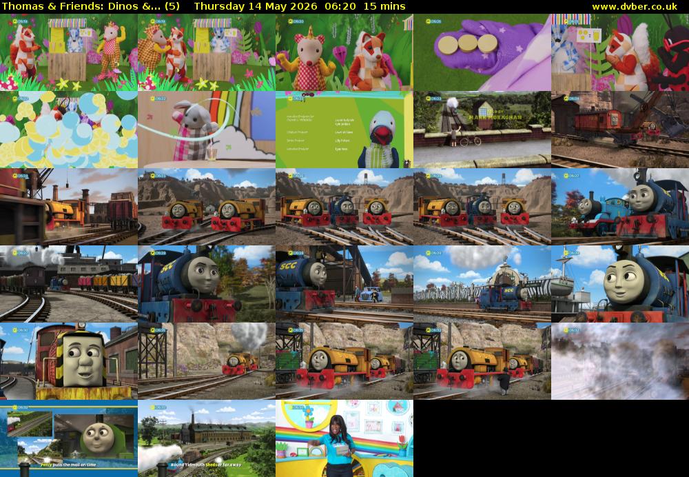 Thomas & Friends: Dinos &... (5) Thursday 14 May 2026 06:20 - 06:35