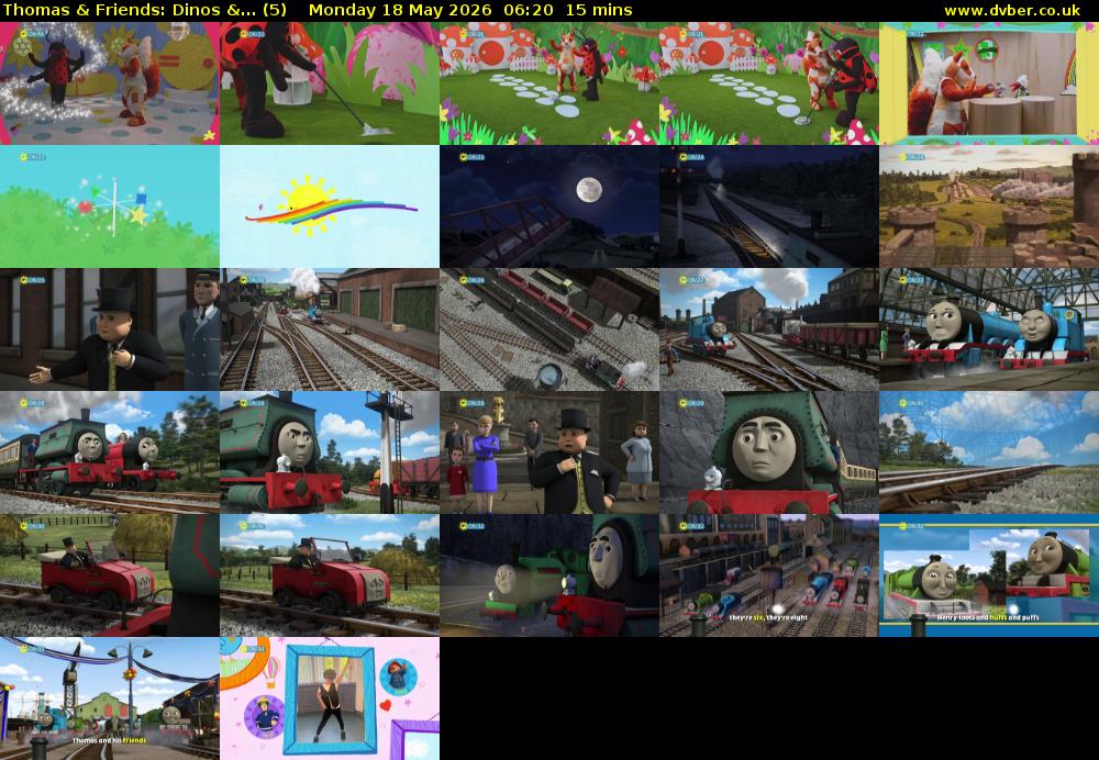 Thomas & Friends: Dinos &... (5) Monday 18 May 2026 06:20 - 06:35