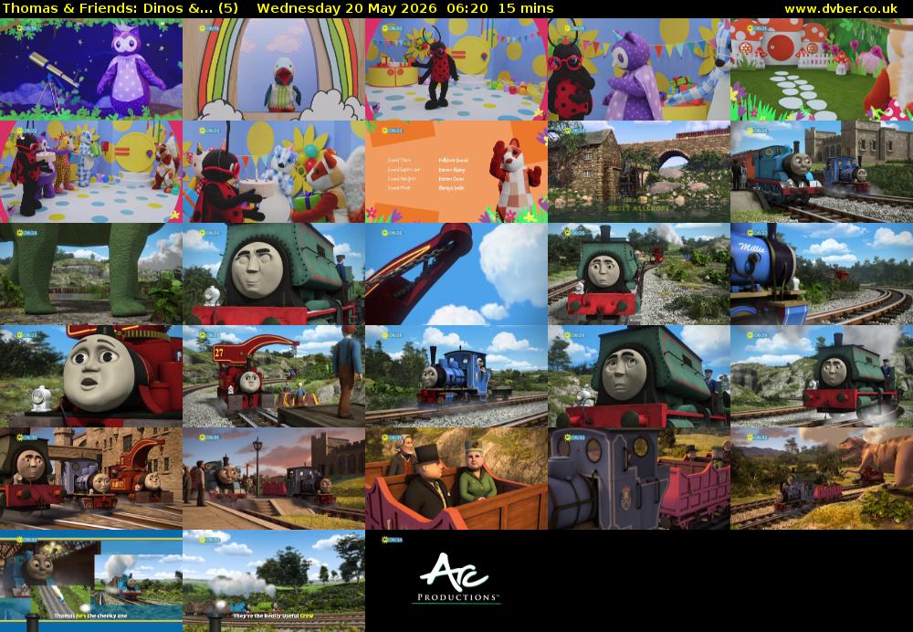 Thomas & Friends: Dinos &... (5) Wednesday 20 May 2026 06:20 - 06:35
