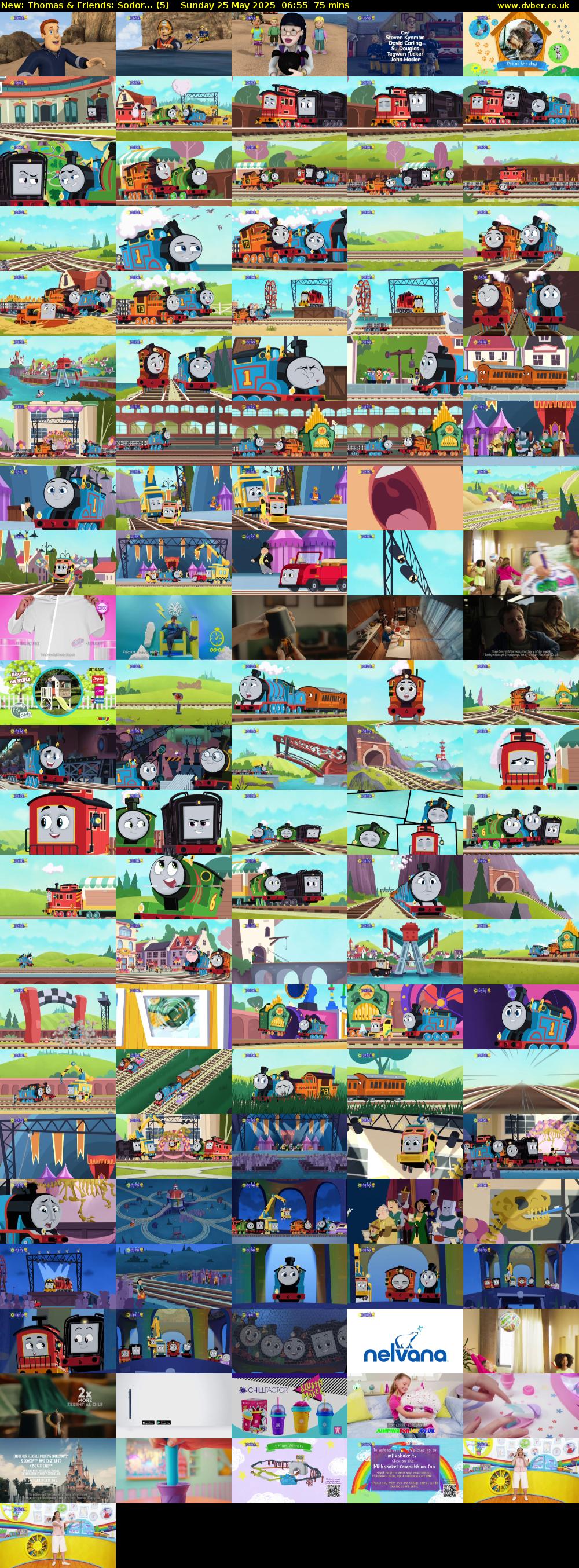 Thomas & Friends: Sodor... (5) Sunday 25 May 2025 06:55 - 08:10