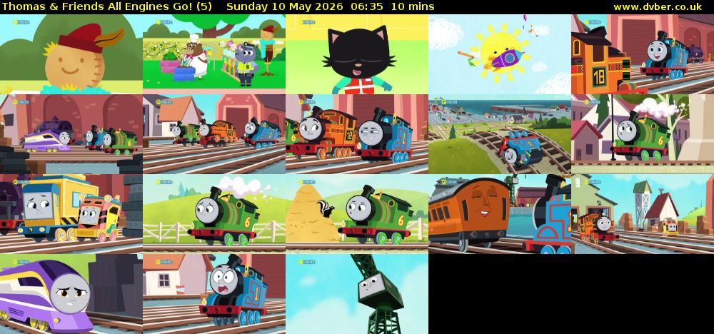 Thomas & Friends All Engines Go! (5) Sunday 10 May 2026 06:35 - 06:45