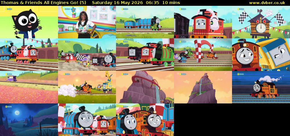 Thomas & Friends All Engines Go! (5) Saturday 16 May 2026 06:35 - 06:45