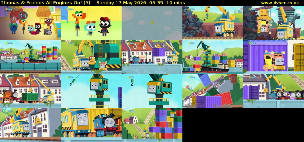 Thomas & Friends All Engines Go! (5) Sunday 17 May 2026 06:35 - 06:45