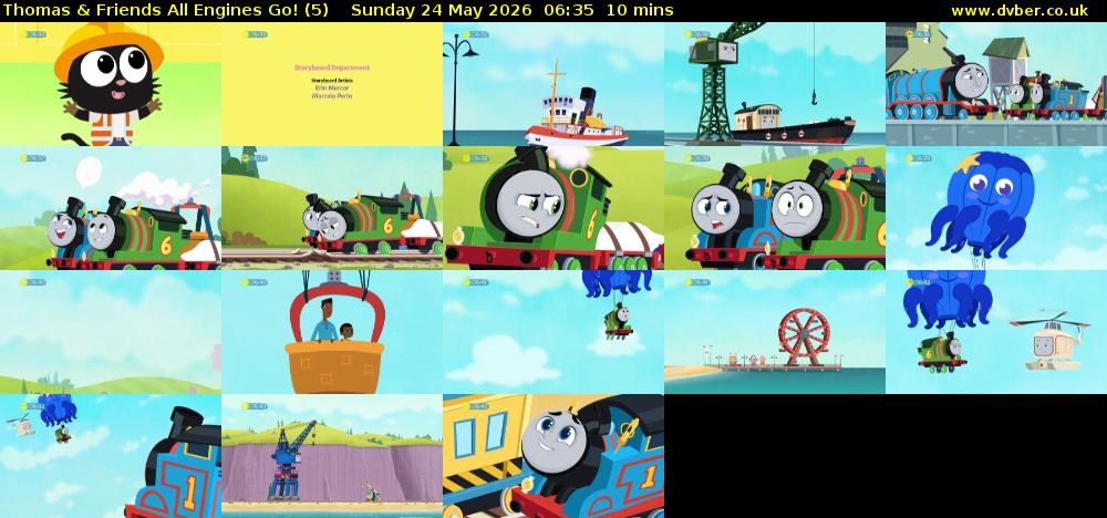 Thomas & Friends All Engines Go! (5) Sunday 24 May 2026 06:35 - 06:45