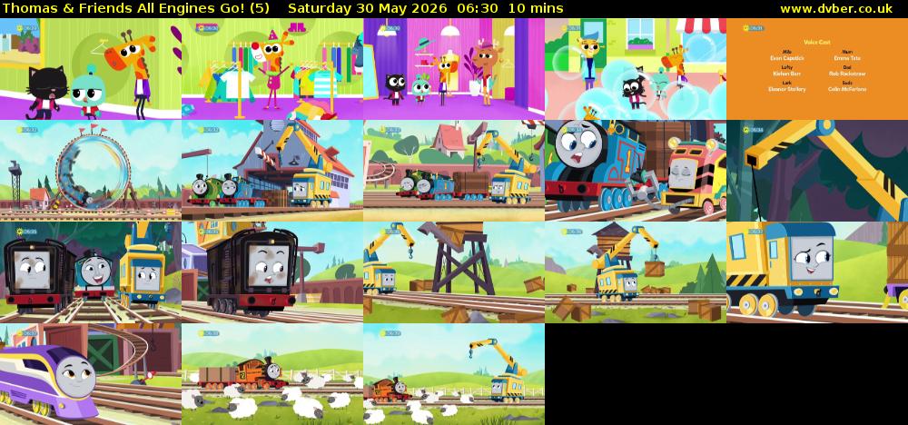 Thomas & Friends All Engines Go! (5) Saturday 30 May 2026 06:30 - 06:40