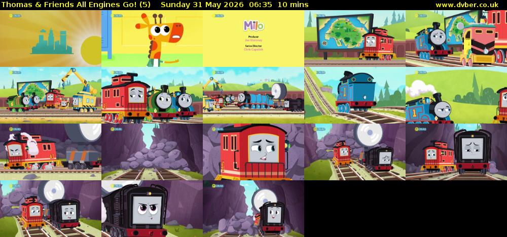 Thomas & Friends All Engines Go! (5) Sunday 31 May 2026 06:35 - 06:45