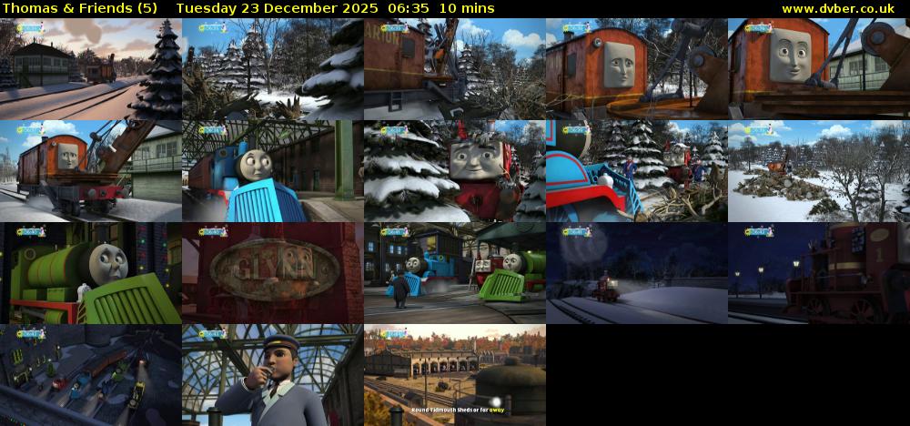 Thomas & Friends (5) Tuesday 23 December 2025 06:35 - 06:45
