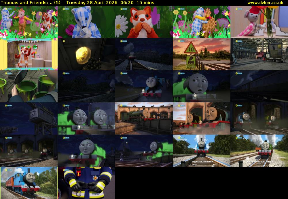 Thomas and Friends:... (5) Tuesday 28 April 2026 06:20 - 06:35
