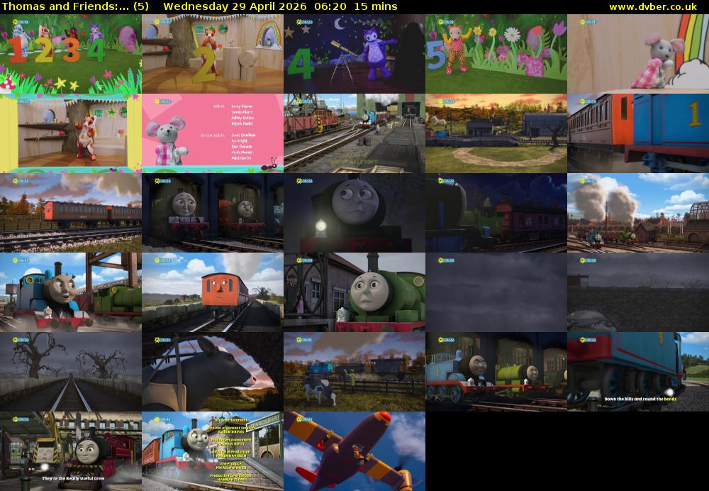 Thomas and Friends:... (5) Wednesday 29 April 2026 06:20 - 06:35