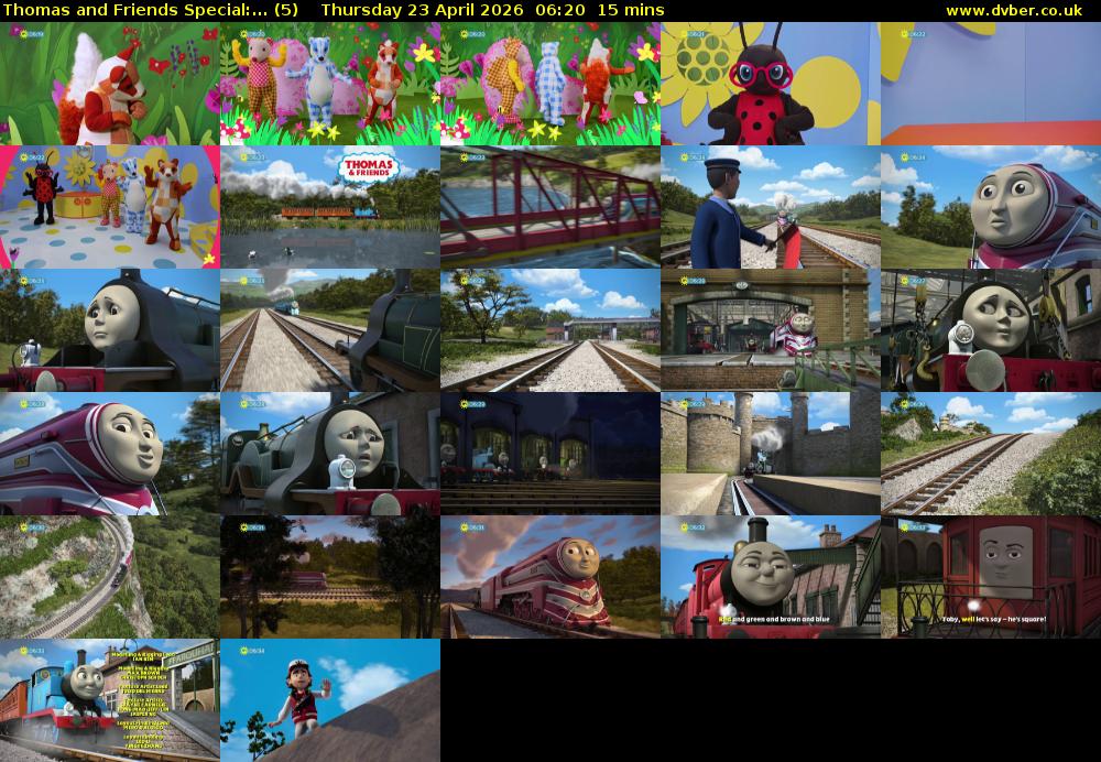 Thomas and Friends Special:... (5) Thursday 23 April 2026 06:20 - 06:35