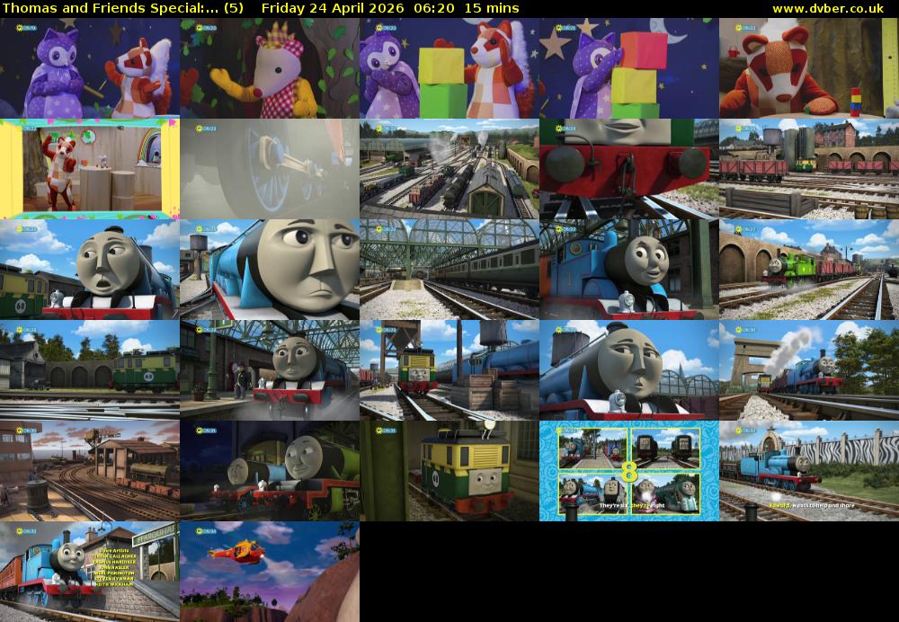 Thomas and Friends Special:... (5) Friday 24 April 2026 06:20 - 06:35