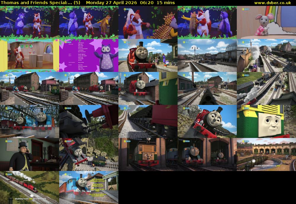 Thomas and Friends Special:... (5) Monday 27 April 2026 06:20 - 06:35