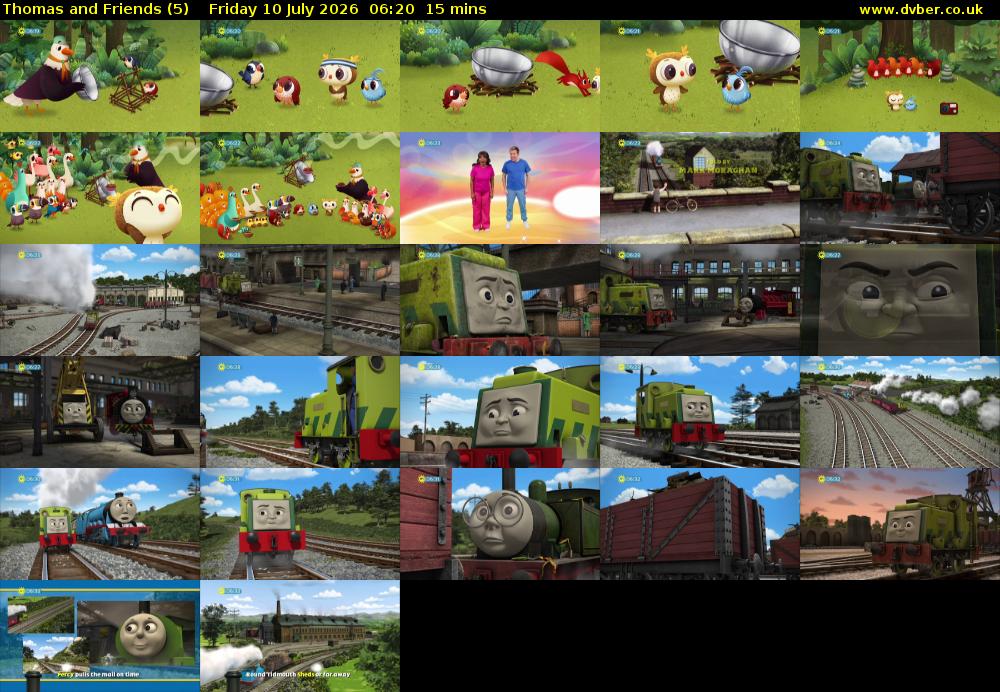 Thomas and Friends (5) Friday 10 July 2026 06:20 - 06:35