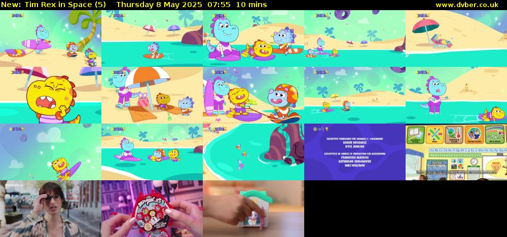 Tim Rex in Space (5) Thursday 8 May 2025 07:55 - 08:05