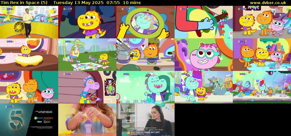 Tim Rex in Space (5) Tuesday 13 May 2025 07:55 - 08:05