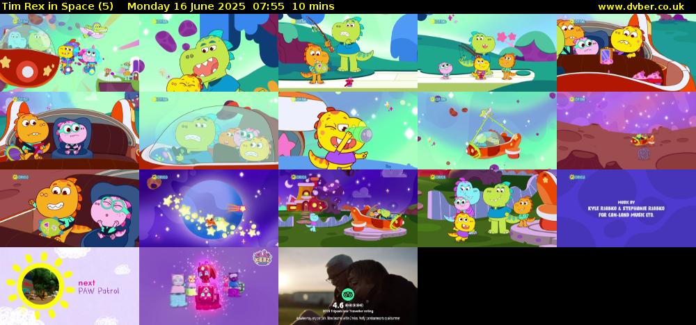 Tim Rex in Space (5) Monday 16 June 2025 07:55 - 08:05