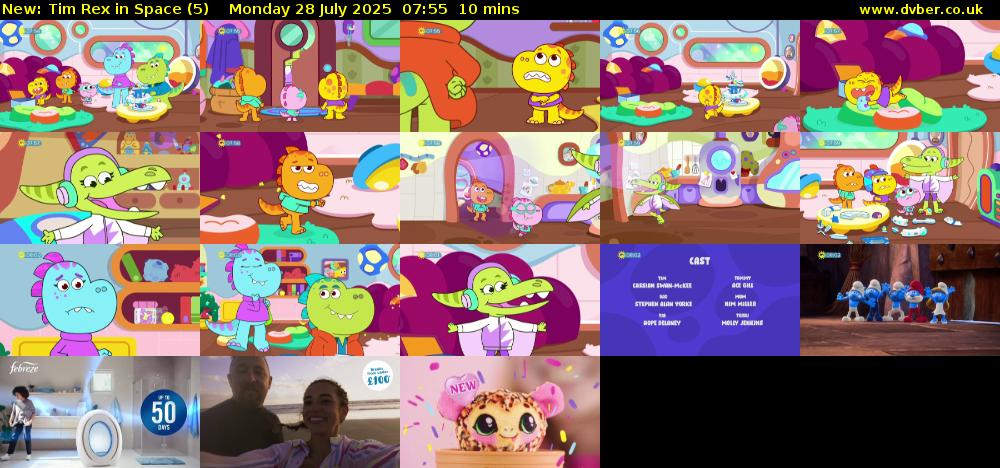 Tim Rex in Space (5) Monday 28 July 2025 07:55 - 08:05