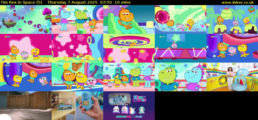 Tim Rex in Space (5) Thursday 7 August 2025 07:55 - 08:05