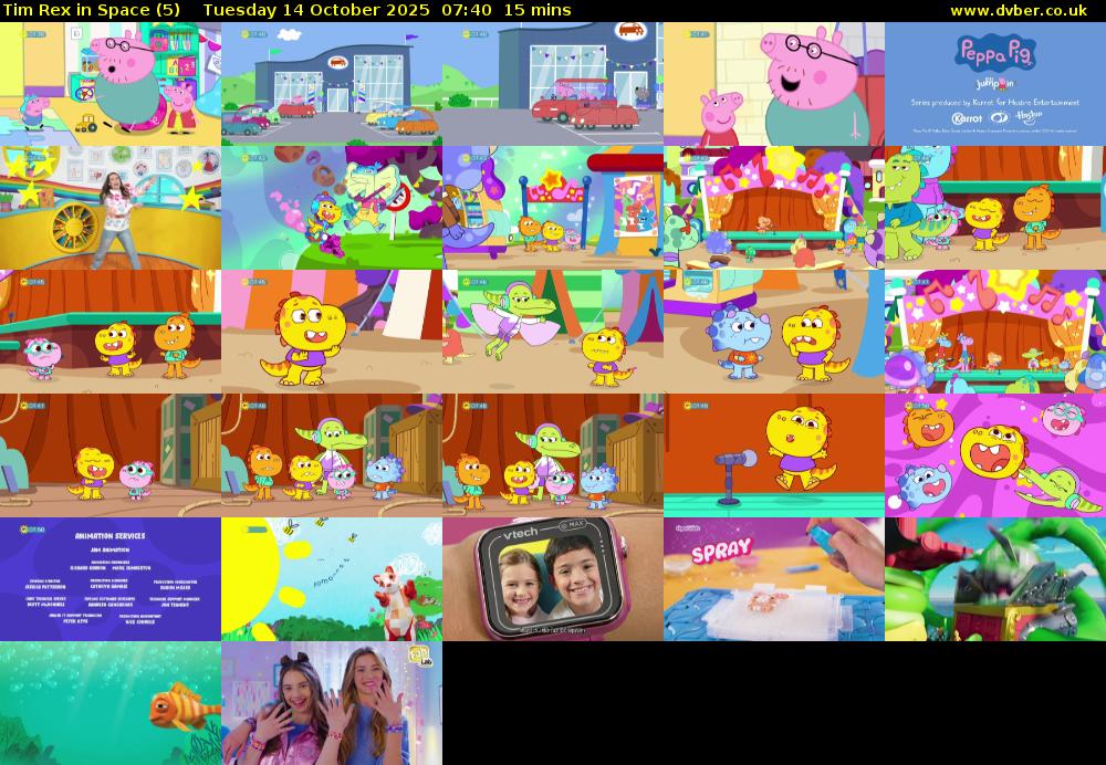 Tim Rex in Space (5) Tuesday 14 October 2025 07:40 - 07:55