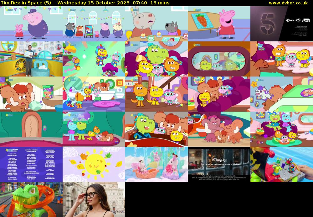 Tim Rex in Space (5) Wednesday 15 October 2025 07:40 - 07:55