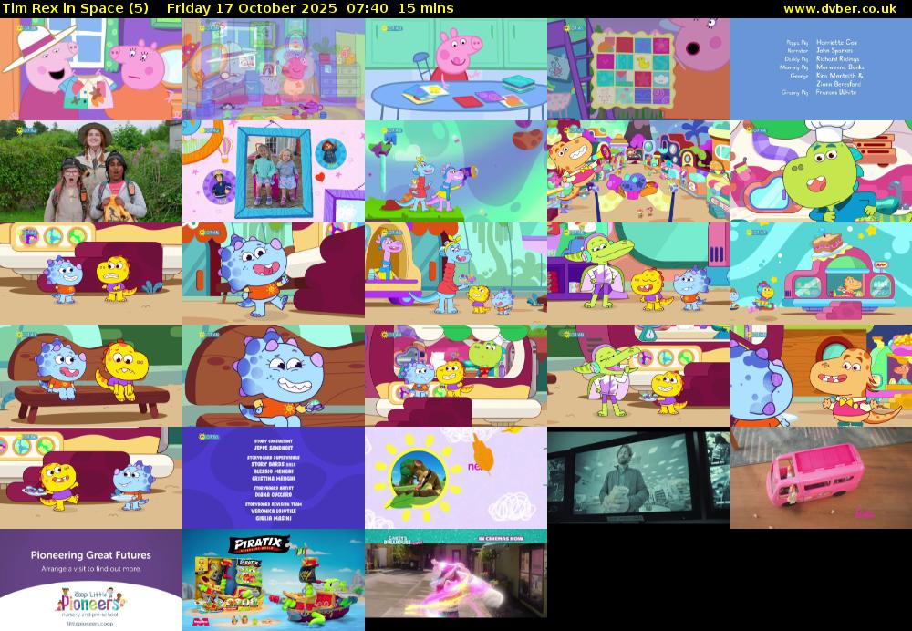 Tim Rex in Space (5) Friday 17 October 2025 07:40 - 07:55