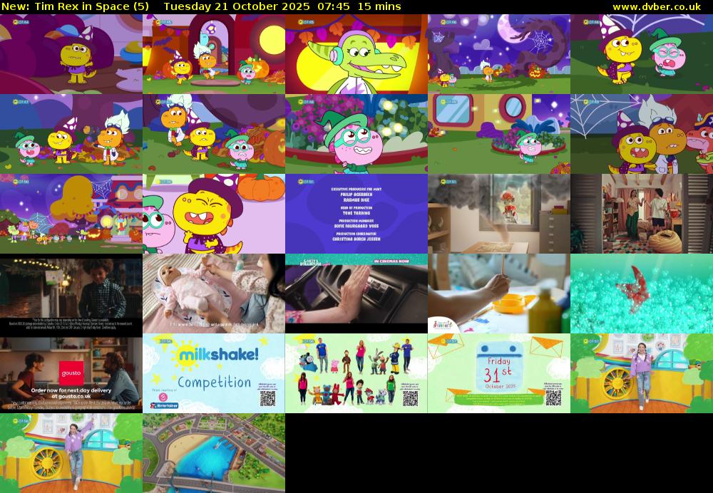 Tim Rex in Space (5) Tuesday 21 October 2025 07:45 - 08:00