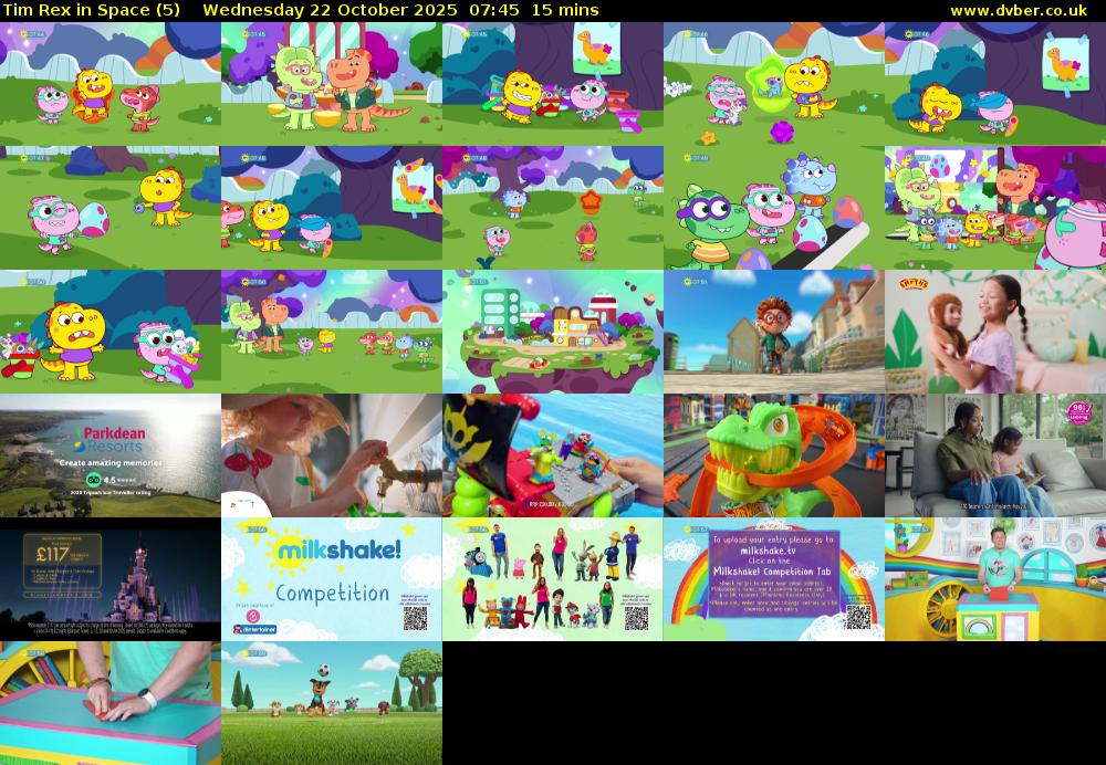 Tim Rex in Space (5) Wednesday 22 October 2025 07:45 - 08:00