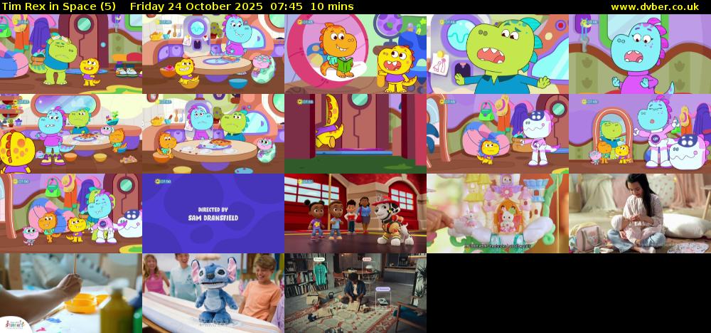 Tim Rex in Space (5) Friday 24 October 2025 07:45 - 07:55