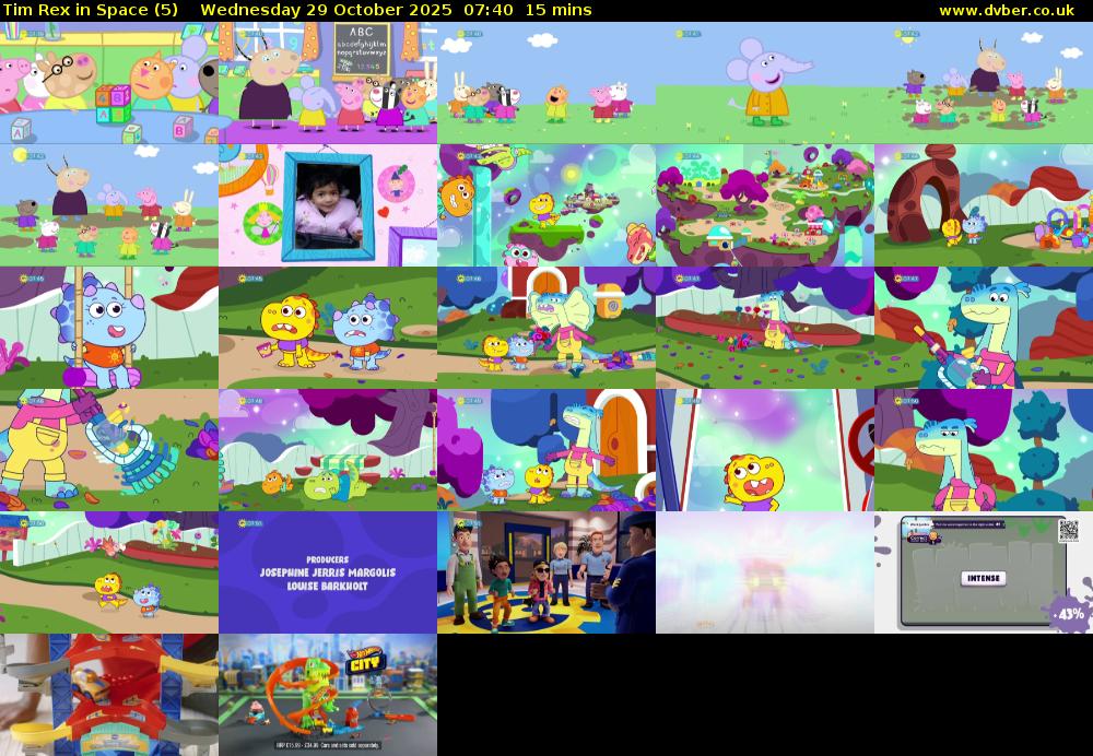 Tim Rex in Space (5) Wednesday 29 October 2025 07:40 - 07:55