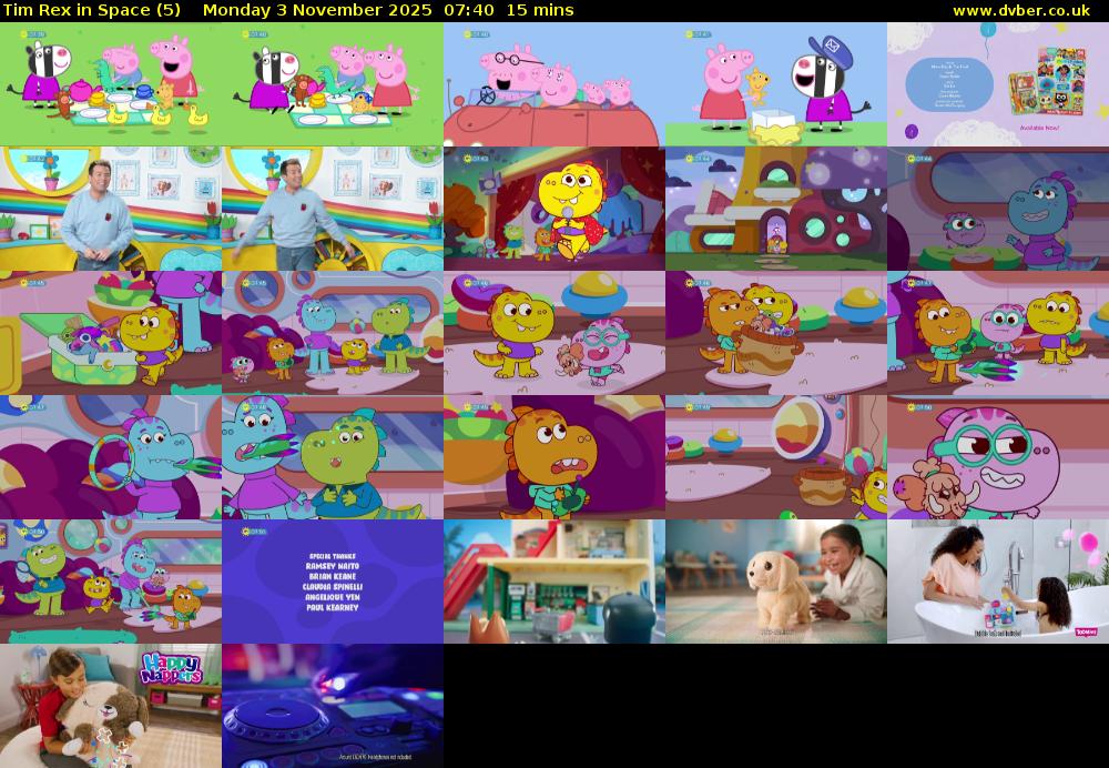 Tim Rex in Space (5) Monday 3 November 2025 07:40 - 07:55