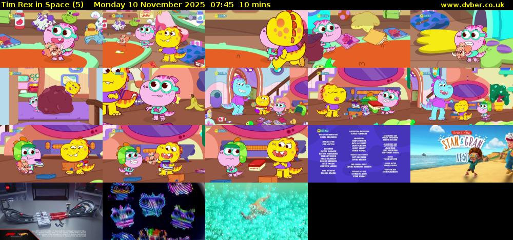 Tim Rex in Space (5) Monday 10 November 2025 07:45 - 07:55