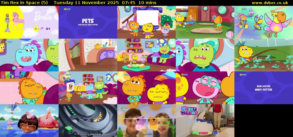 Tim Rex in Space (5) Tuesday 11 November 2025 07:45 - 07:55