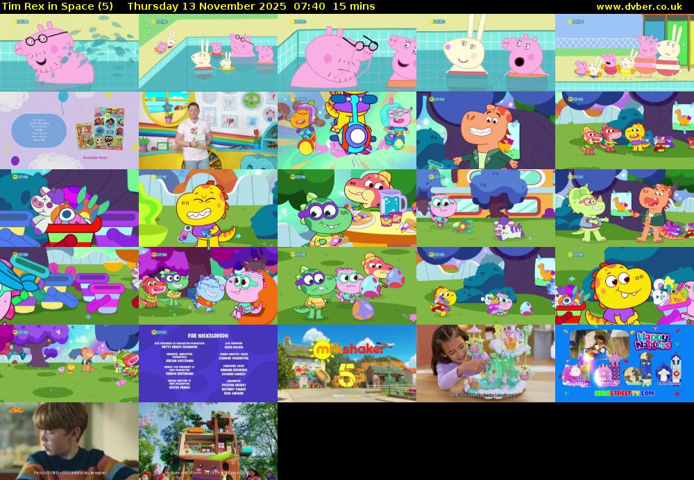 Tim Rex in Space (5) Thursday 13 November 2025 07:40 - 07:55