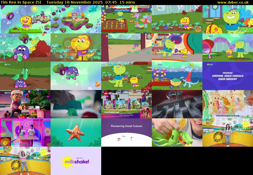 Tim Rex in Space (5) Tuesday 18 November 2025 07:45 - 08:00