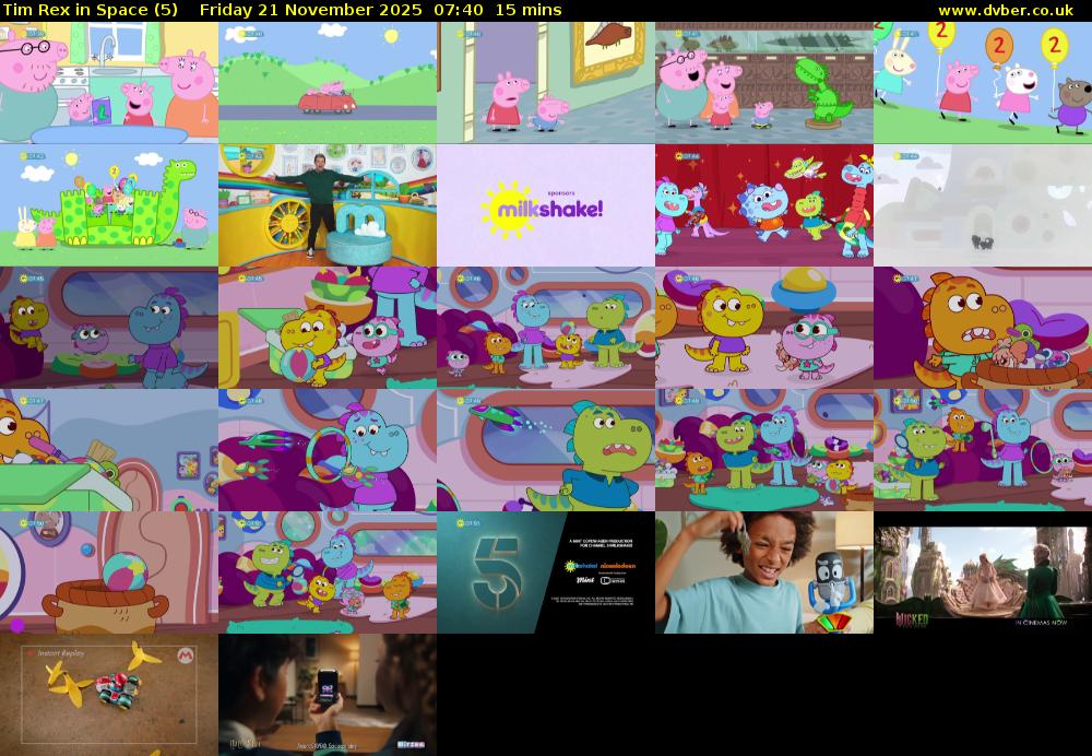 Tim Rex in Space (5) Friday 21 November 2025 07:40 - 07:55