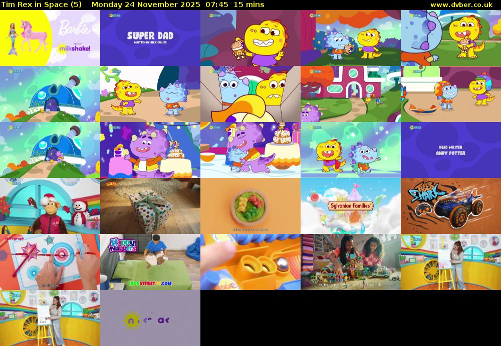 Tim Rex in Space (5) Monday 24 November 2025 07:45 - 08:00