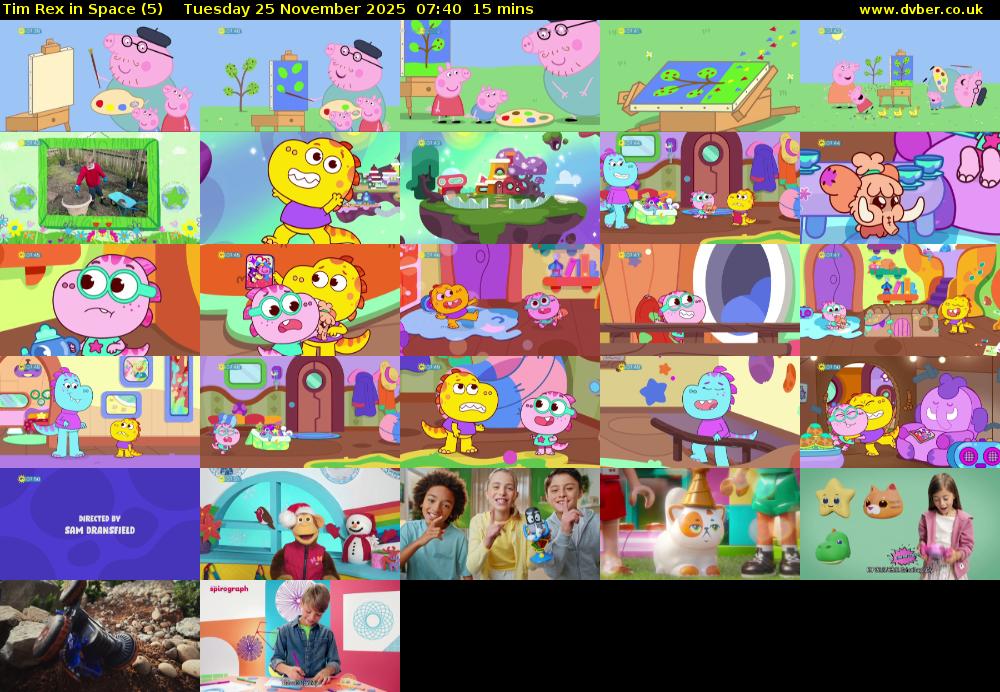 Tim Rex in Space (5) Tuesday 25 November 2025 07:40 - 07:55