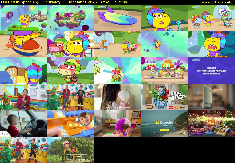 Tim Rex in Space (5) Thursday 11 December 2025 07:45 - 08:00