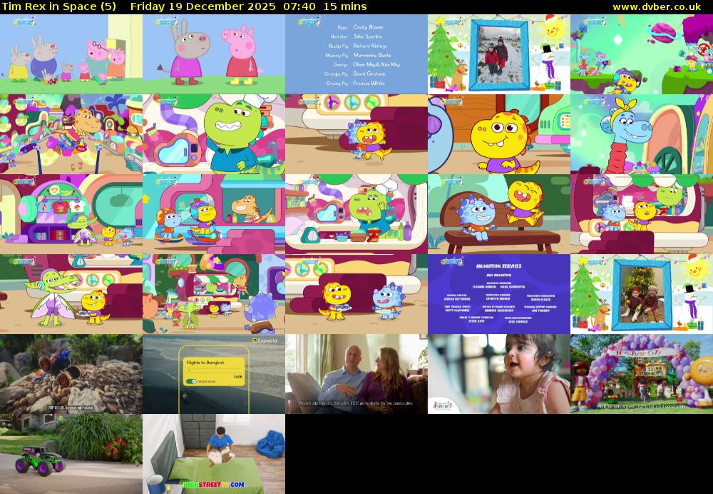 Tim Rex in Space (5) Friday 19 December 2025 07:40 - 07:55