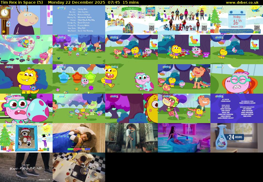 Tim Rex in Space (5) Monday 22 December 2025 07:45 - 08:00