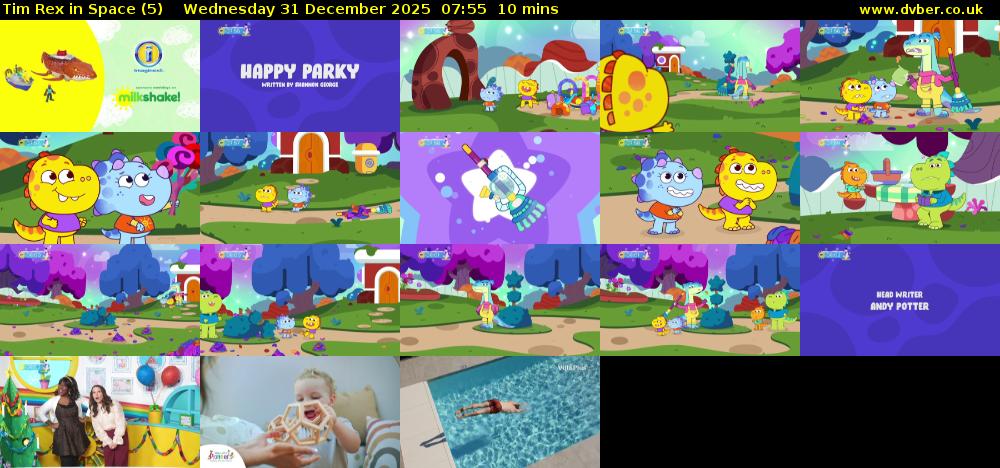 Tim Rex in Space (5) Wednesday 31 December 2025 07:55 - 08:05