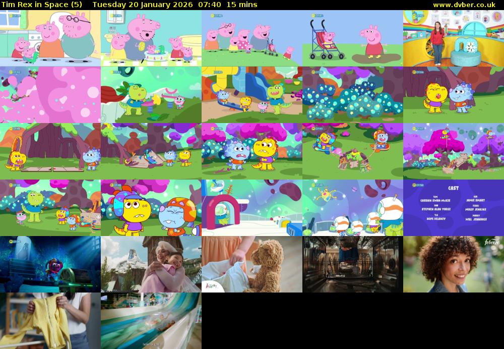 Tim Rex in Space (5) Tuesday 20 January 2026 07:40 - 07:55