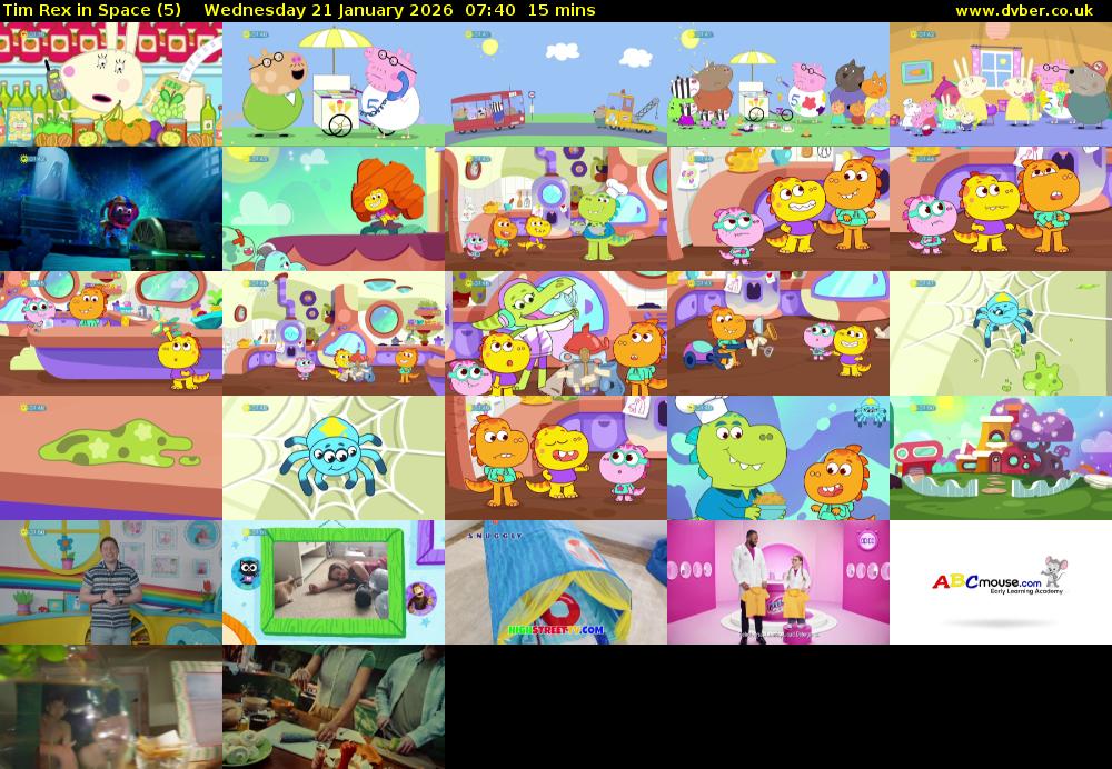 Tim Rex in Space (5) Wednesday 21 January 2026 07:40 - 07:55