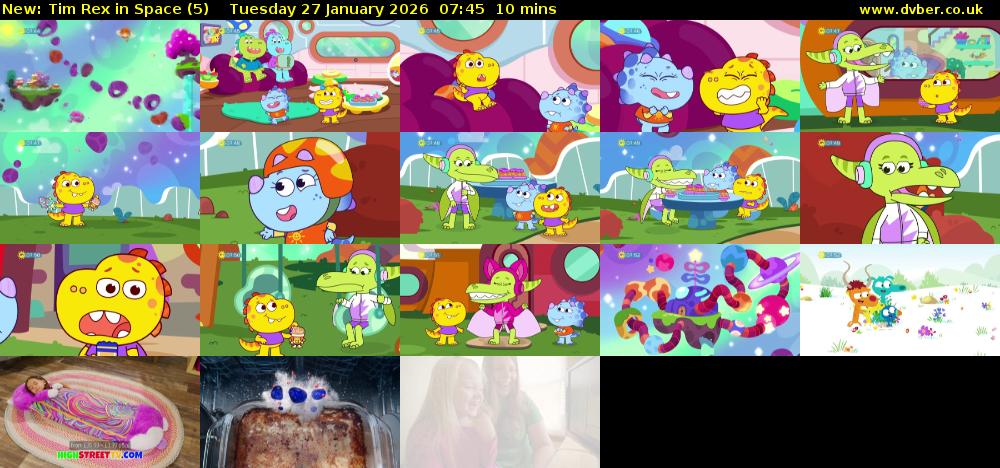Tim Rex in Space (5) Tuesday 27 January 2026 07:45 - 07:55