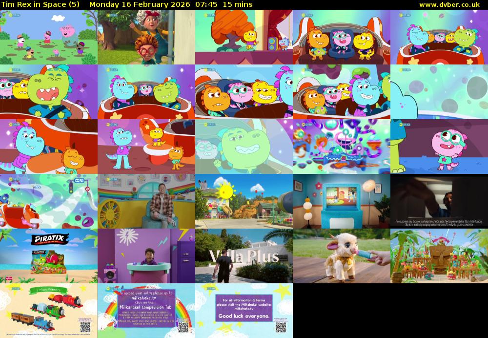 Tim Rex in Space (5) Monday 16 February 2026 07:45 - 08:00