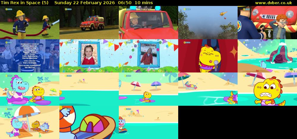 Tim Rex in Space (5) Sunday 22 February 2026 06:50 - 07:00