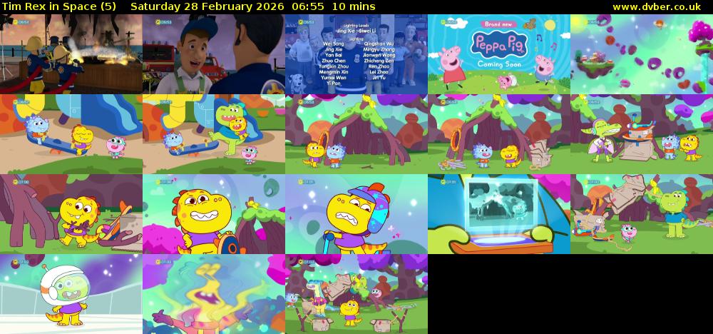 Tim Rex in Space (5) Saturday 28 February 2026 06:55 - 07:05